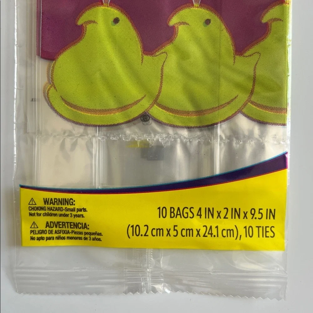 Peeps Treat Bags with Ties - Multicolor 40 Pack Bundle